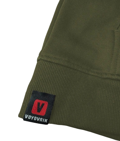 Bluza męska z kapturem VOYOVNIK "Contour Quest" - olive