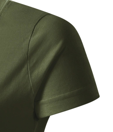 Koszulka damska standard VOYOVNIK "Northern Stillness (mono)" - khaki