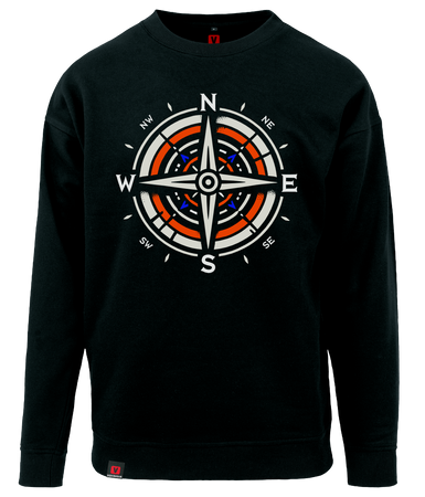 Bluza męska VOYOVNIK "Direction Point" - czarna, rozmiar L [OUTLET]
