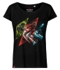 Koszulka damska oversize VOYOVNIK "Edge Rush" - czarna