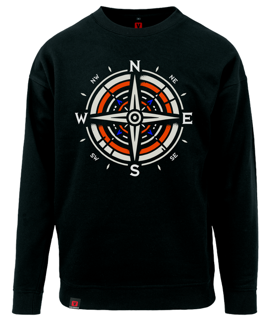 Bluza męska VOYOVNIK "Direction Point" - czarna