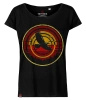 Koszulka damska oversize VOYOVNIK "Mountain Eagle (V2)" - czarna