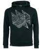 Bluza męska z kapturem VOYOVNIK "Dirt Momentum (mono)" - czarna