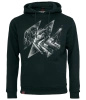Bluza męska z kapturem VOYOVNIK "Edge Rush (mono)" - czarna